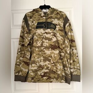 Nike Seattle Seahawks Men’s Camo Dri-Fit Hoodie XL